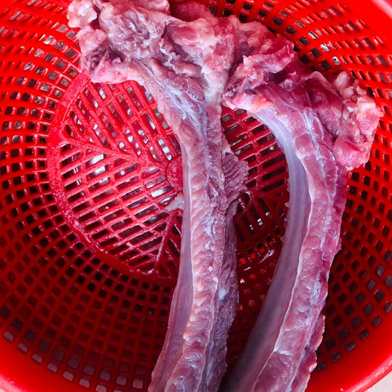 Step 1 Prepare the ingredients for BBQ Grilled Ribs using an air fryer