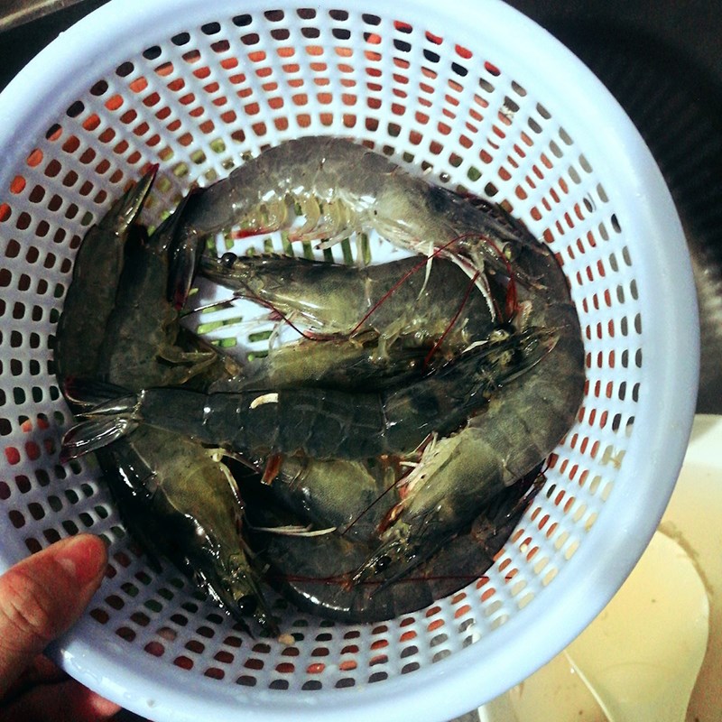 Step 1 Prepare the ingredients for Snakehead fish noodle soup in Kien Giang