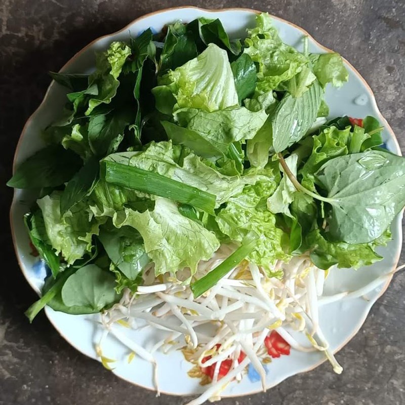 Step 2 Prepare other ingredients Quang noodles with snakehead fish (recipe shared by a user)