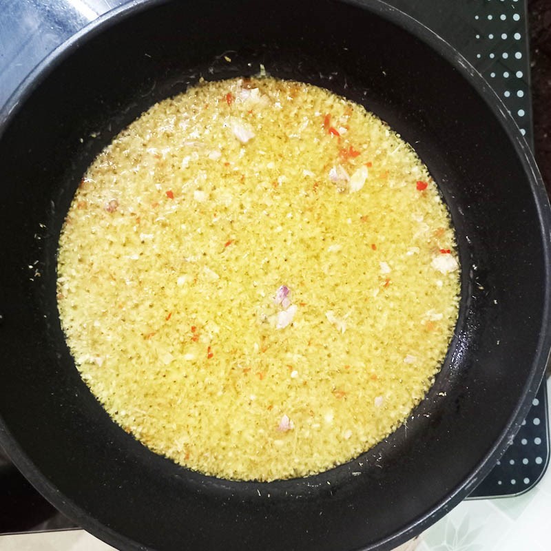 Step 2 Prepare other ingredients Pork leg cooked in coconut water