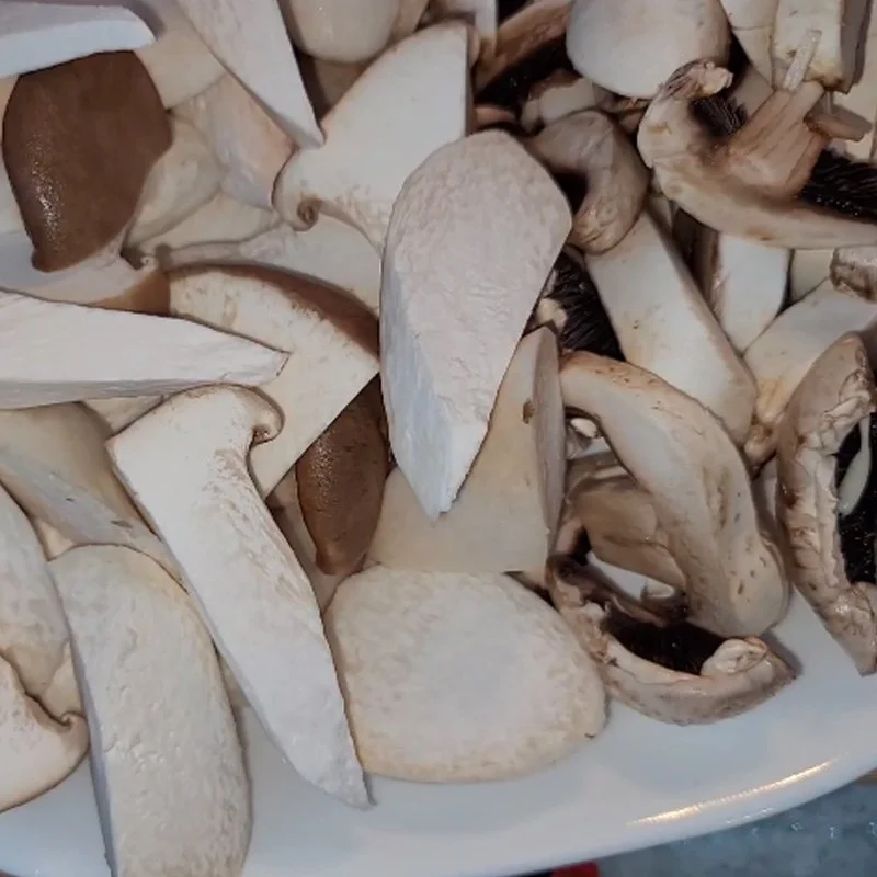 Step 2 Prepare Other Ingredients for Lobster Mushroom Hotpot