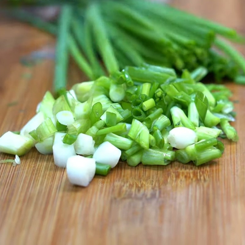 Step 2 Prepare other ingredients Snakehead fish porridge with coconut milk