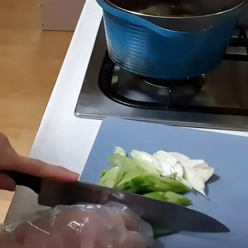 Step 2 Prepare the other ingredients Korean fish soup