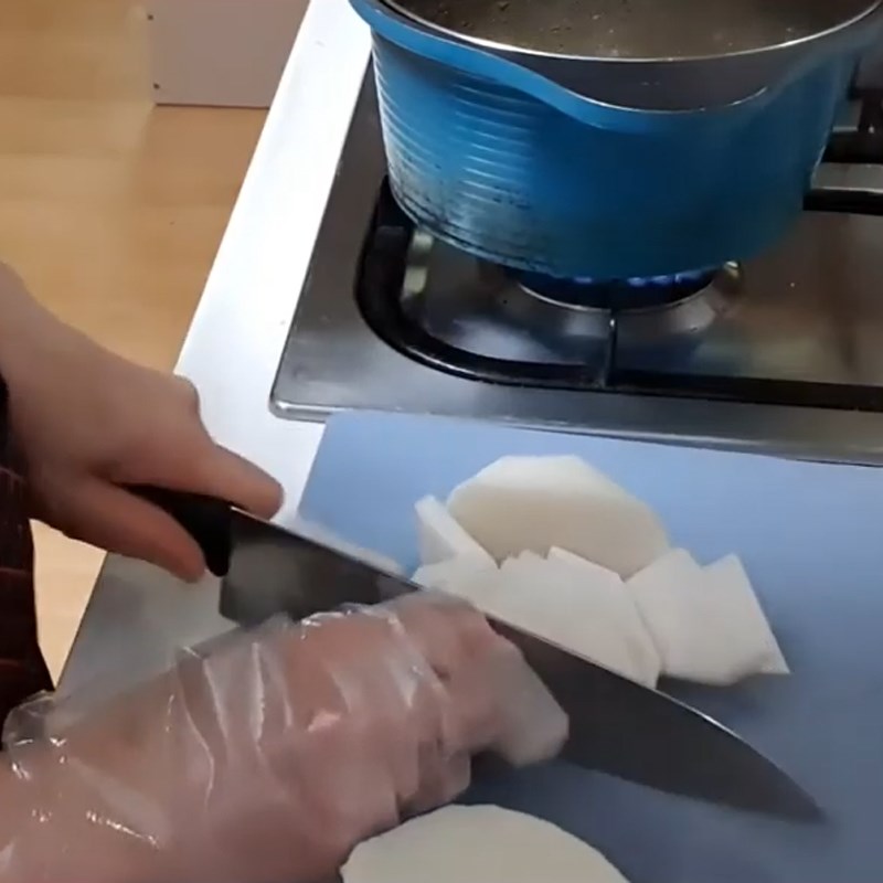 Step 2 Prepare the other ingredients Korean fish soup