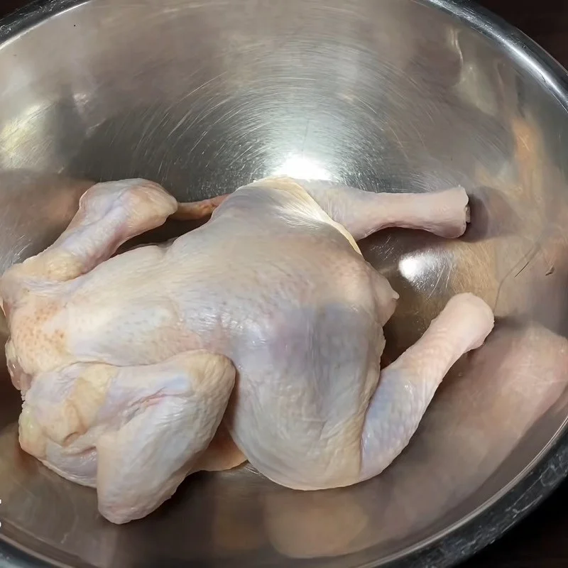 Step 1 Prepare the Chicken Steamed Chicken with Lotus Leaves