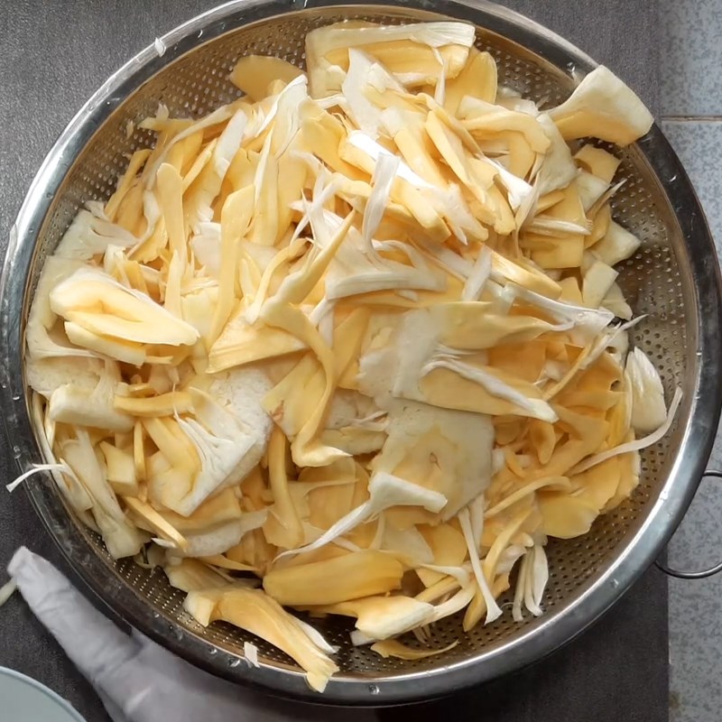 Step 1 Prepare the jackfruit Pickled young jackfruit