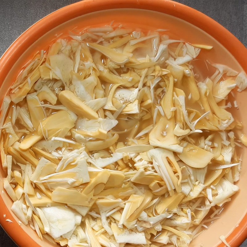 Step 1 Prepare the jackfruit Pickled young jackfruit