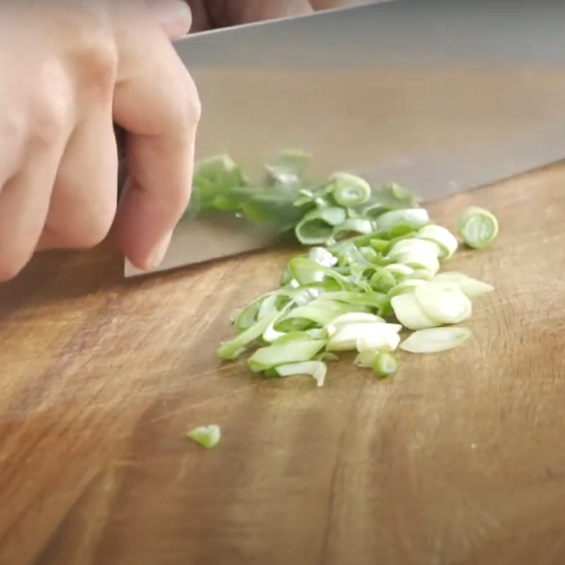 Step 1 Prepare ingredients for Vegetable Sausage Rice