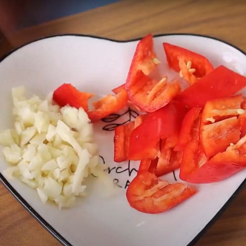 Step 1 Preparing Ingredients for Royal Vegetable Stir-Fried with Pork
