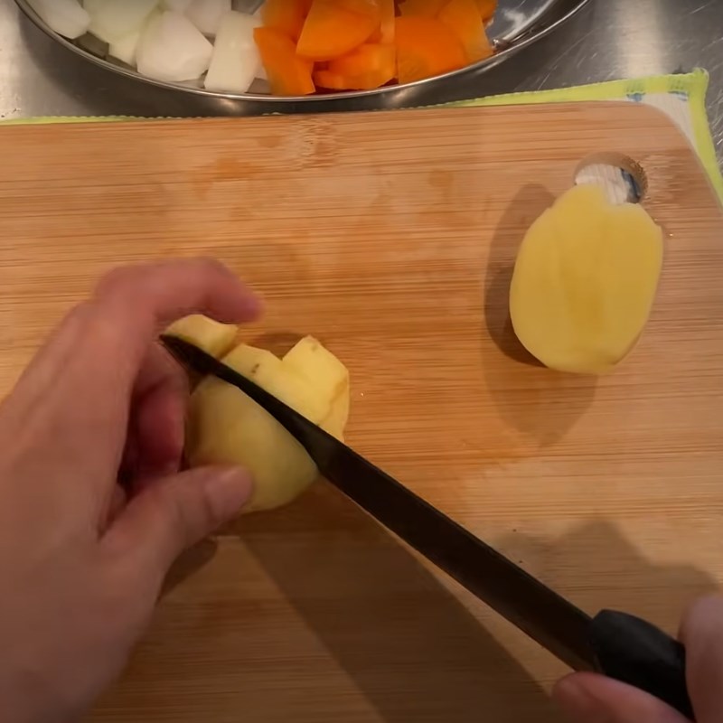 Step 1 Prepare the Ingredients for Fresh Milk Miso Soup