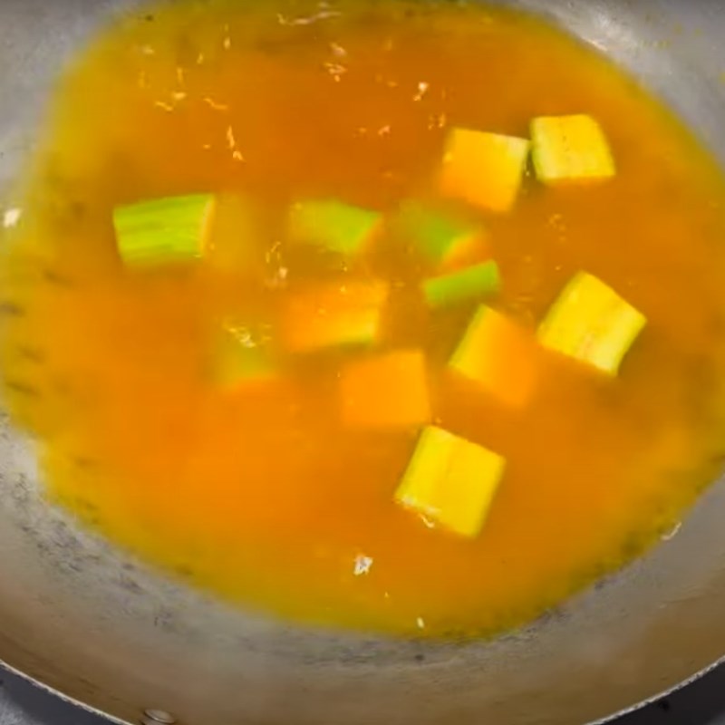 Step 1 Prepare the ingredients for Snapping Turtle with Banana and Tofu