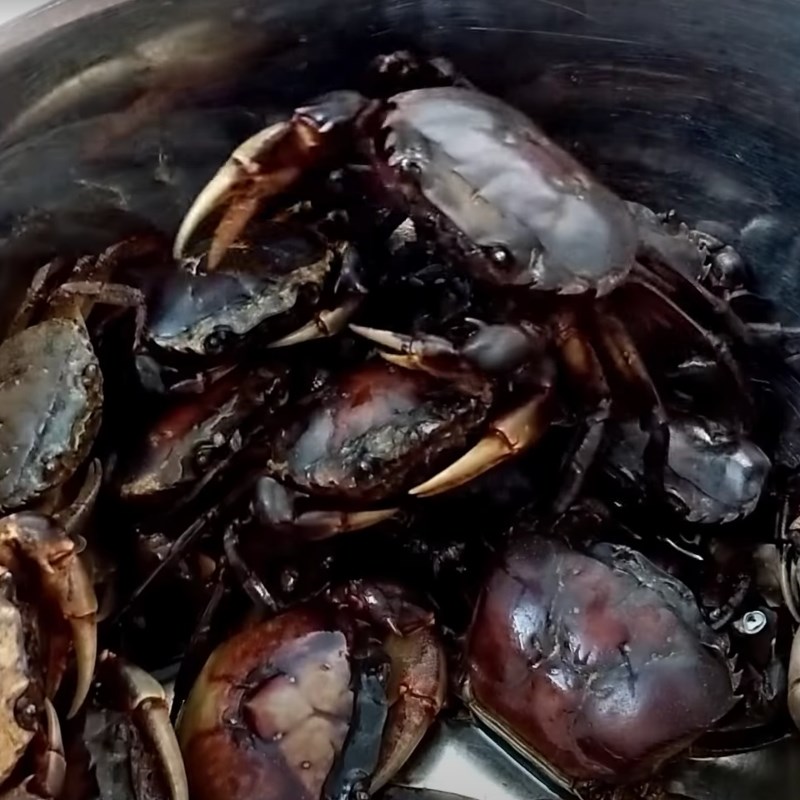 Step 1 Prepare the Ingredients for Crab Porridge with Duck Eggs