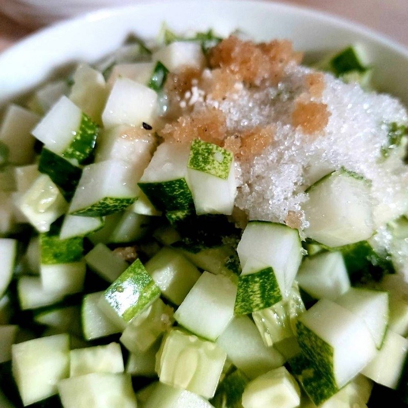 Step 2 Preparation of raw ingredients Russian Salad