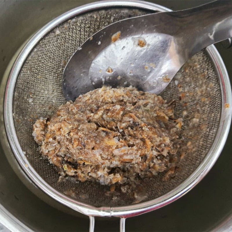 Step 1 Prepare the crab Water Spinach and Taro Soup with Crab