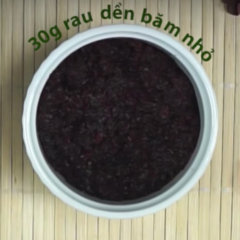 Step 2 Preparation of Amaranth Crab Porridge
