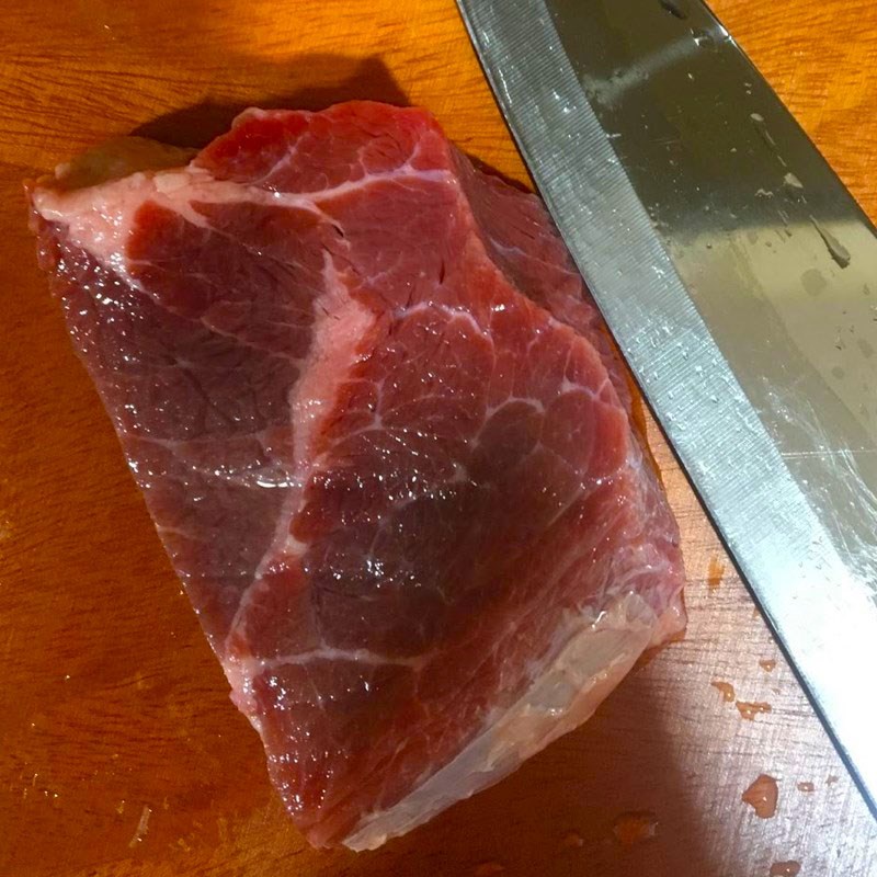 Step 1 Prepare the Beef Green Pepper Beef