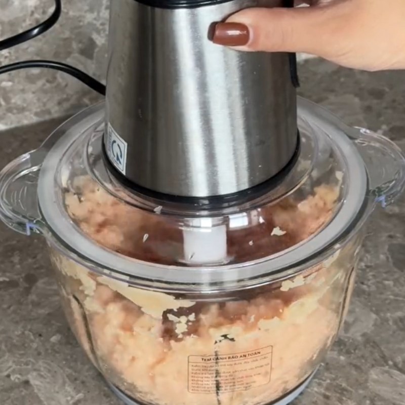 Step 1 Prepare the chicken breast Chicken Breast Meatballs with Vegetables