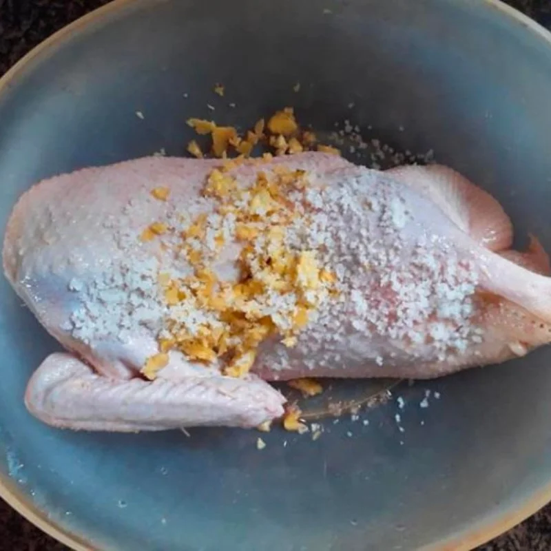 Step 1 Prepare the Duck for Chao Roasted Duck