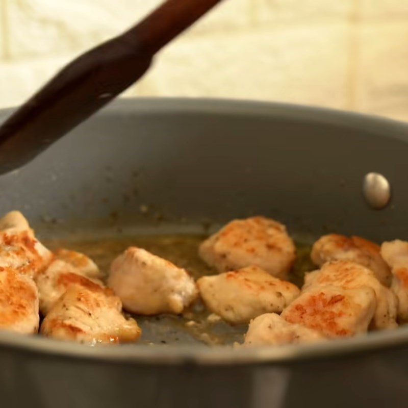 Step 5 Chicken with garlic butter Chicken with garlic butter