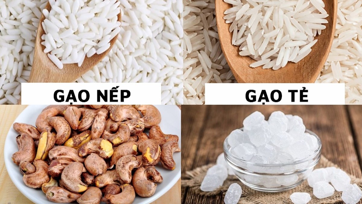 Ingredients for cashew nut milk