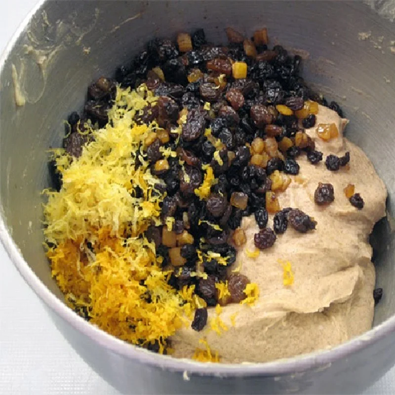 Step 6 Shaping the Bread Panettone Fruit Bread