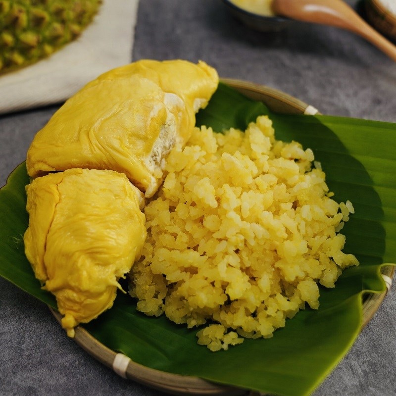 Step 5 Product Sticky Rice Durian with Mung Beans