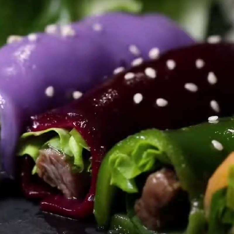 Step 7 Final Product Colorful Rice Paper Rolls