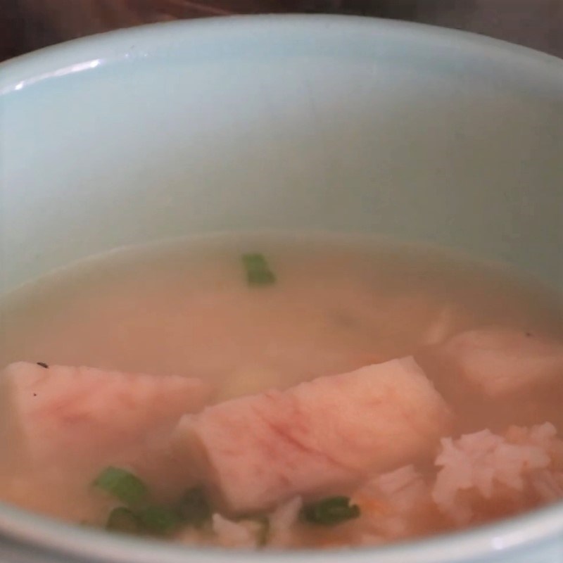 Step 6 Finished Product Taro Porridge