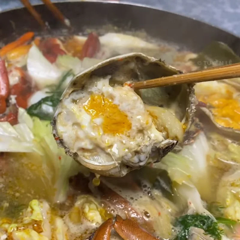 Step 5 Finished Product Lobster Seafood Hot Pot
