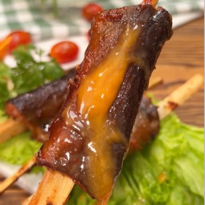 Step 4 Finished product Grilled eel with chili salt (Recipe shared from Tiktok Cooking with TasteVN)