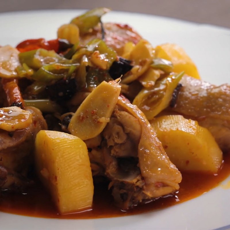 Step 4 Final Product Chicken Stew with Potatoes