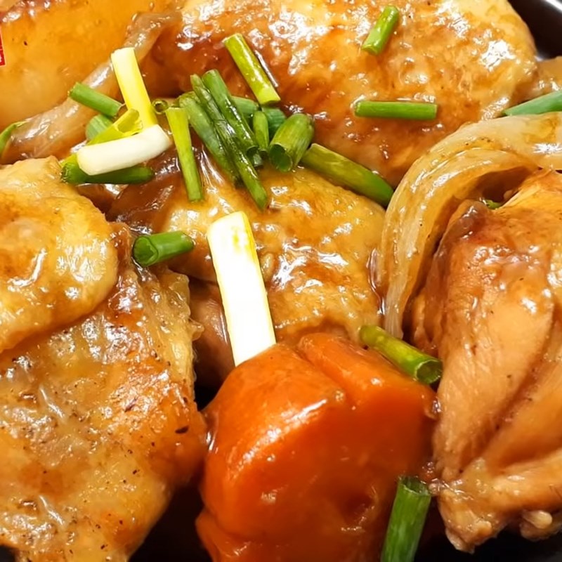 Step 5 Final Product Braised Chicken with Radish