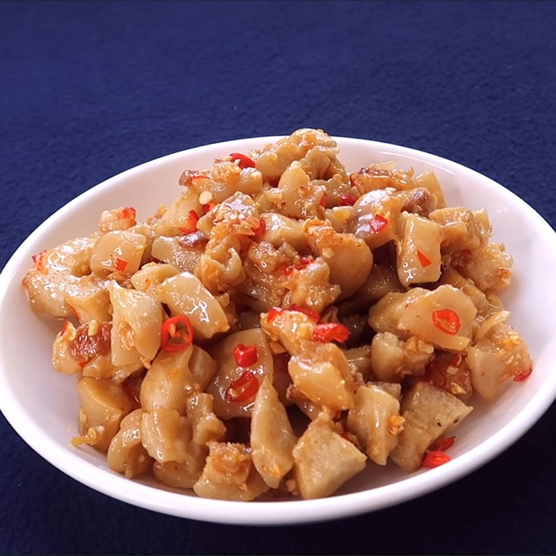 Step 4 Final Dish Crispy Pork Belly with Garlic Chili Sauce