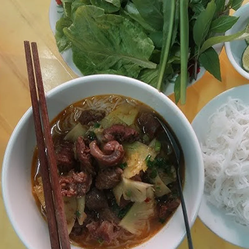 Step 6 Final Product Beef noodle soup with cartilage