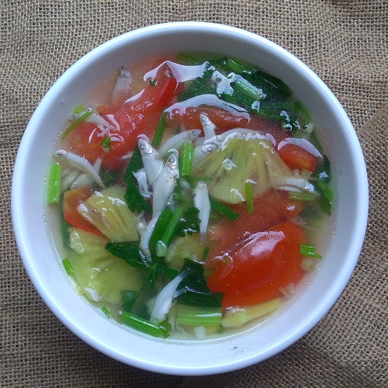 Step 4 Final Product Anchovy Soup