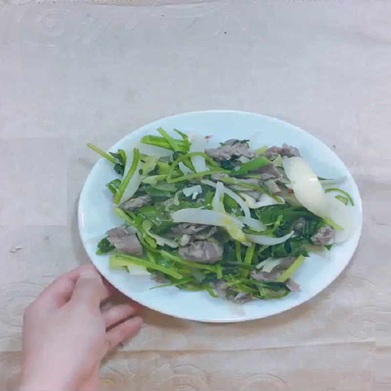 Step 5 Final product Stir-fried beef with celery
