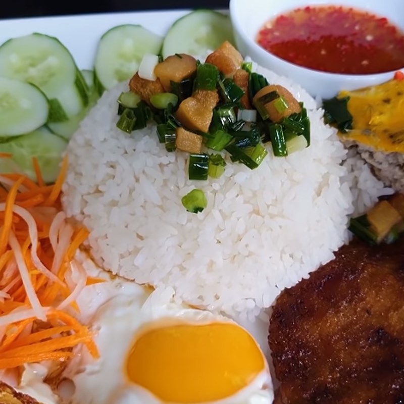 Step 9 Final Product Pork Rib Egg Rice
