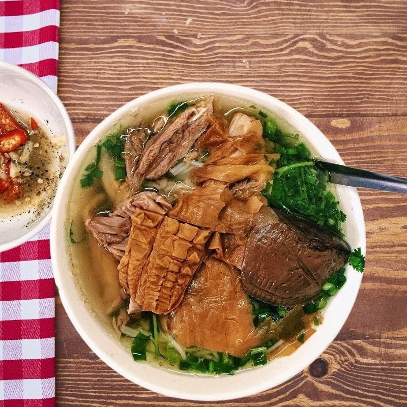 Step 6 Final Product Dried bamboo shoot noodles with duck