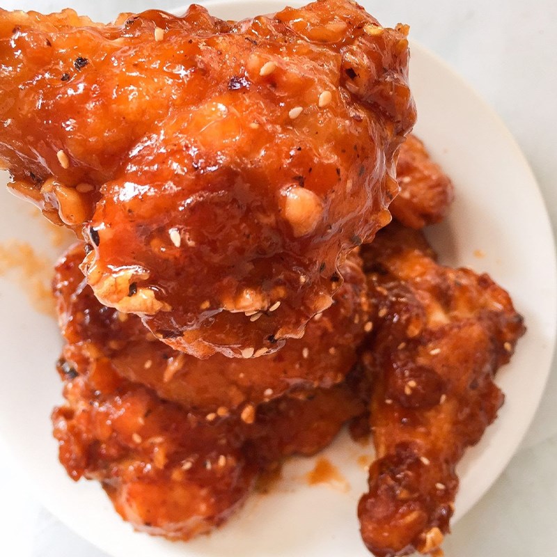 Step 4 Finished Product Spicy H&S Fried Chicken
