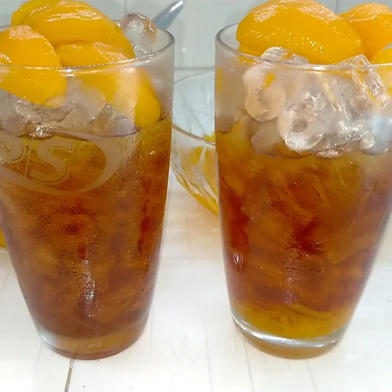 Step 4 Final Product Peach Tea