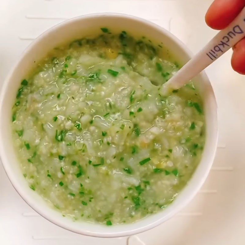 Step 6 Final product Basa fish porridge