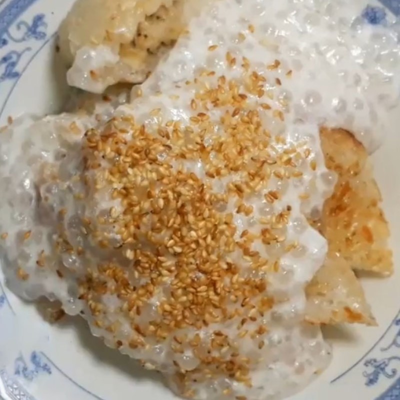 Step 6 Finished product Grilled banana dessert