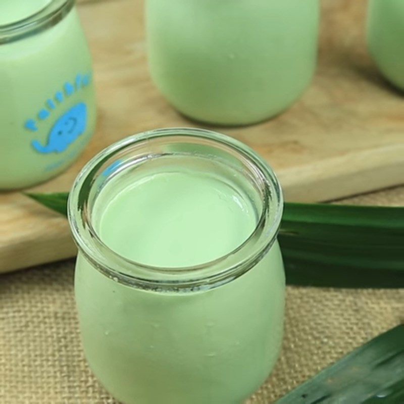 Step 4 Final Product Pandan Yogurt