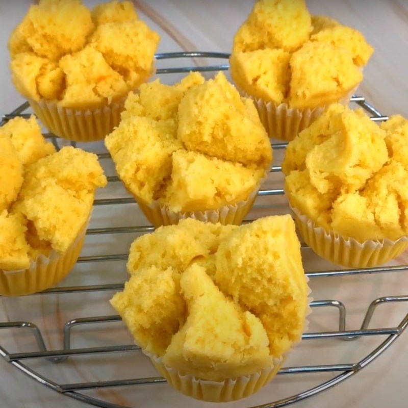 Step 5 Final product of fluffy pumpkin cake
