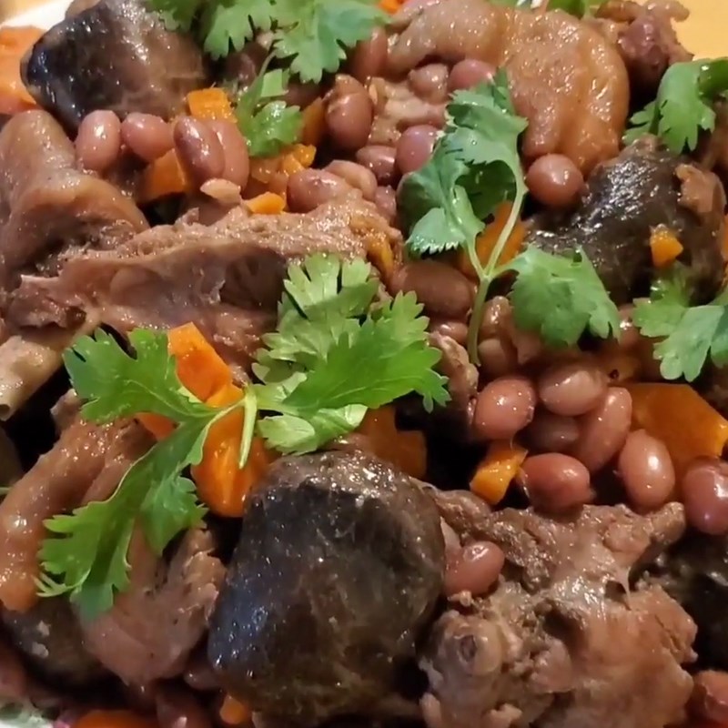 Step 4 Final Product Chicken Stew with Red Beans