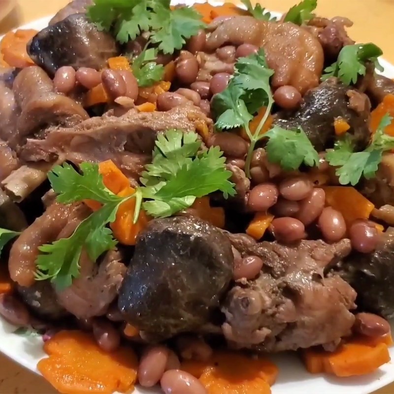Step 4 Final Product Chicken Stew with Red Beans