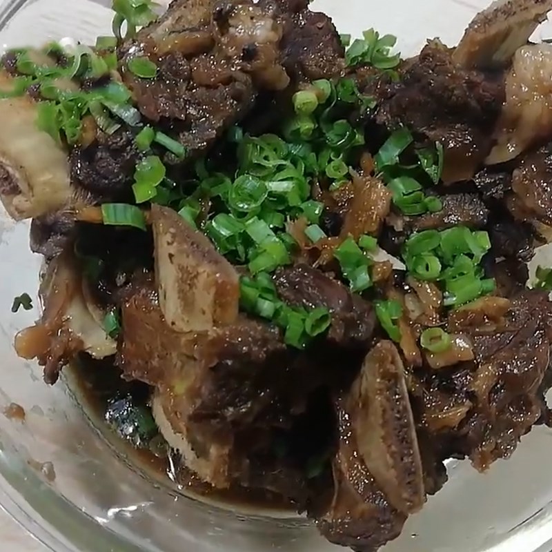 Step 5 Final Product Beef Rib Stew Soy Sauce
