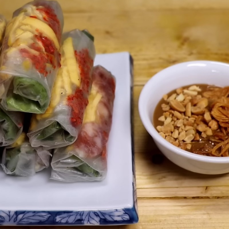 Step 6 Final Product Bò Bía Mặn
