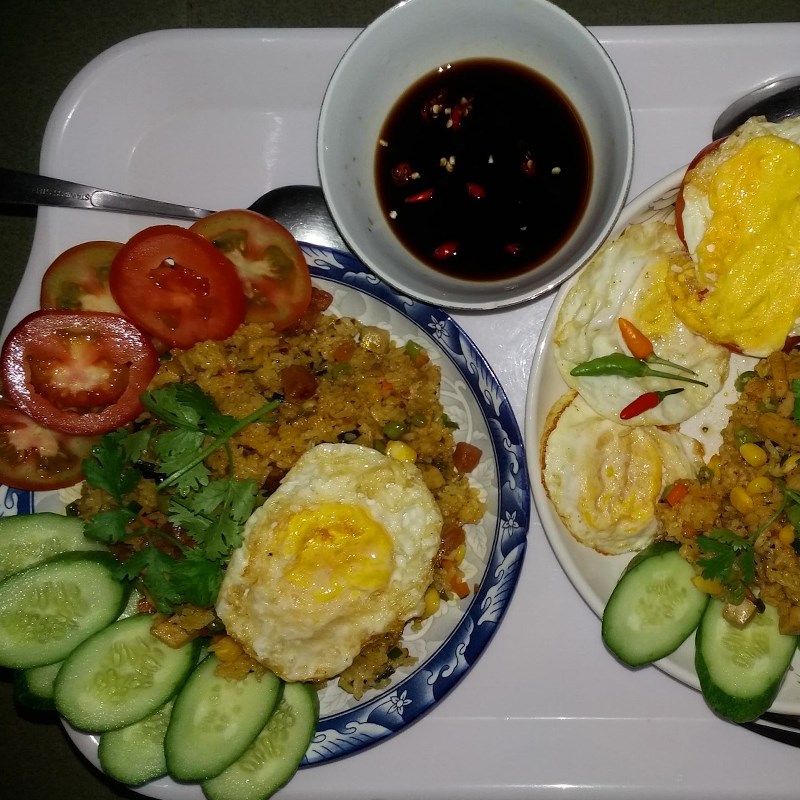 Step 4 Final Product How to make colorful fried rice