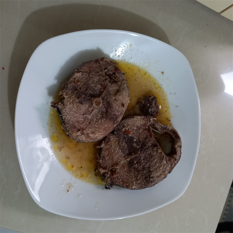 Step 4 Final product Coconut braised tuna